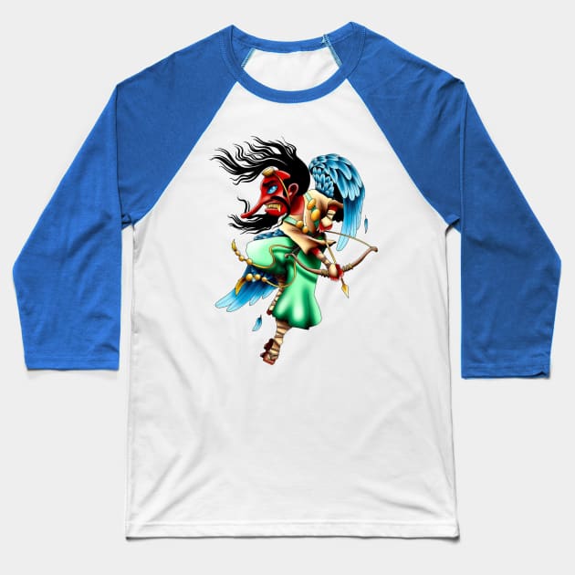 tengu Baseball T-Shirt by primemoment